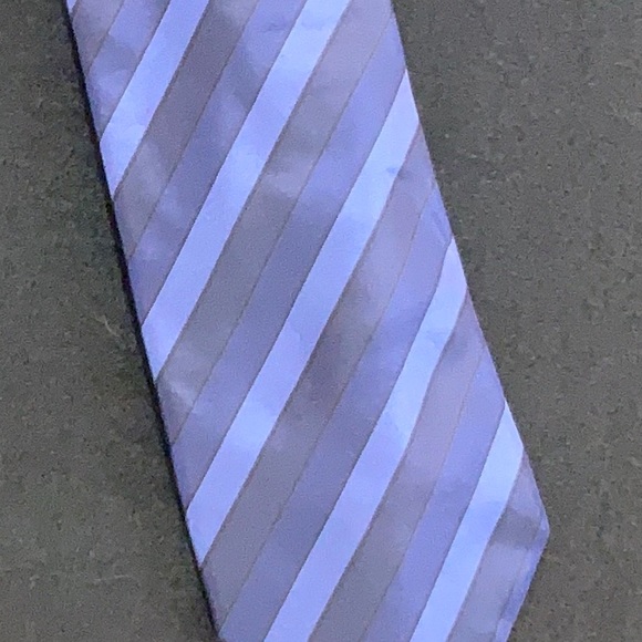 Valentino purple silk tie - Picture 3 of 7